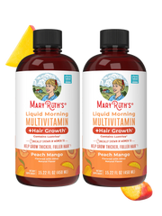 Liquid Morning Multivitamin + Hair Growth (2-Pack)