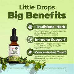 Organic Oil of Oregano Liquid Drops